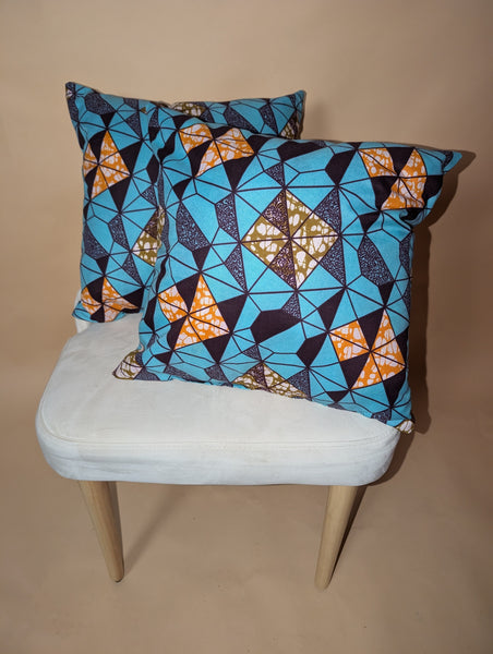 'Mpoma' Large Printed Pillow set